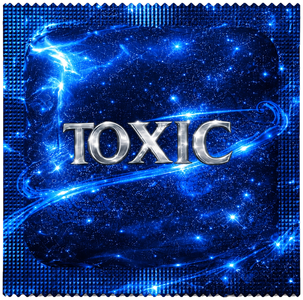 TOXIC blue wrapper