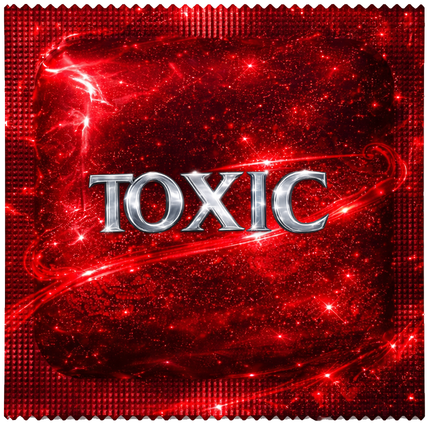 TOXIC red wrapper